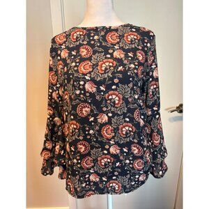 LOFT Floral Blouse